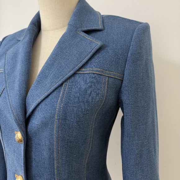 Veronica Beard Randy Denim Dickey Jacket - Picture 10 of 16